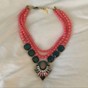 Anthropologie statement necklace